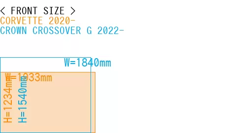 #CORVETTE 2020- + CROWN CROSSOVER G 2022-